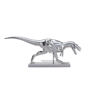 FIGURINE DINOSAURE CYBORG Hajime Sorayama T-Rex argent EUR 2.413,27