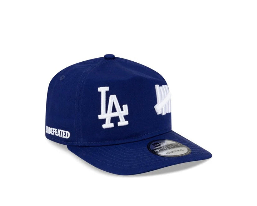 New Era Los Angeles Dodgers Undefeated Tally Black 19TWENTY Adjustable Blue