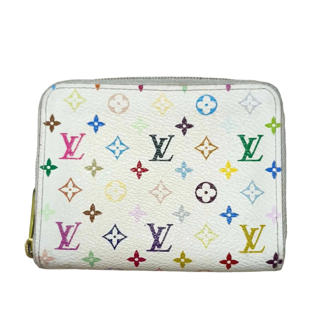 Louis Vuitton Monogram Multicolore Canvas Zippy Coin Purse (Pre-owned) CMGX8VY (Takashi Murakami)