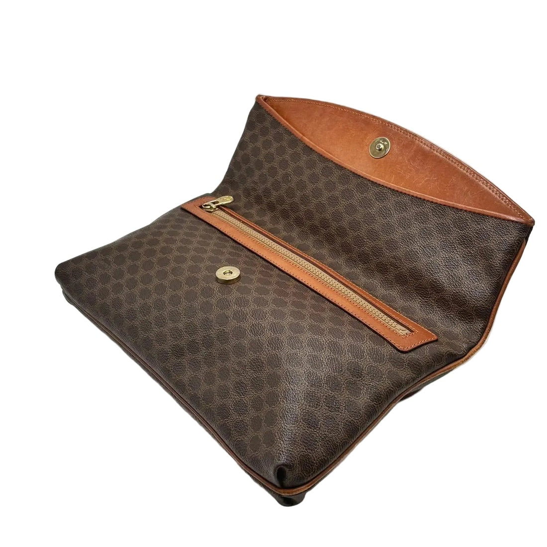 Celine Macadam Vintage Clutch Bag (Pre-owned)