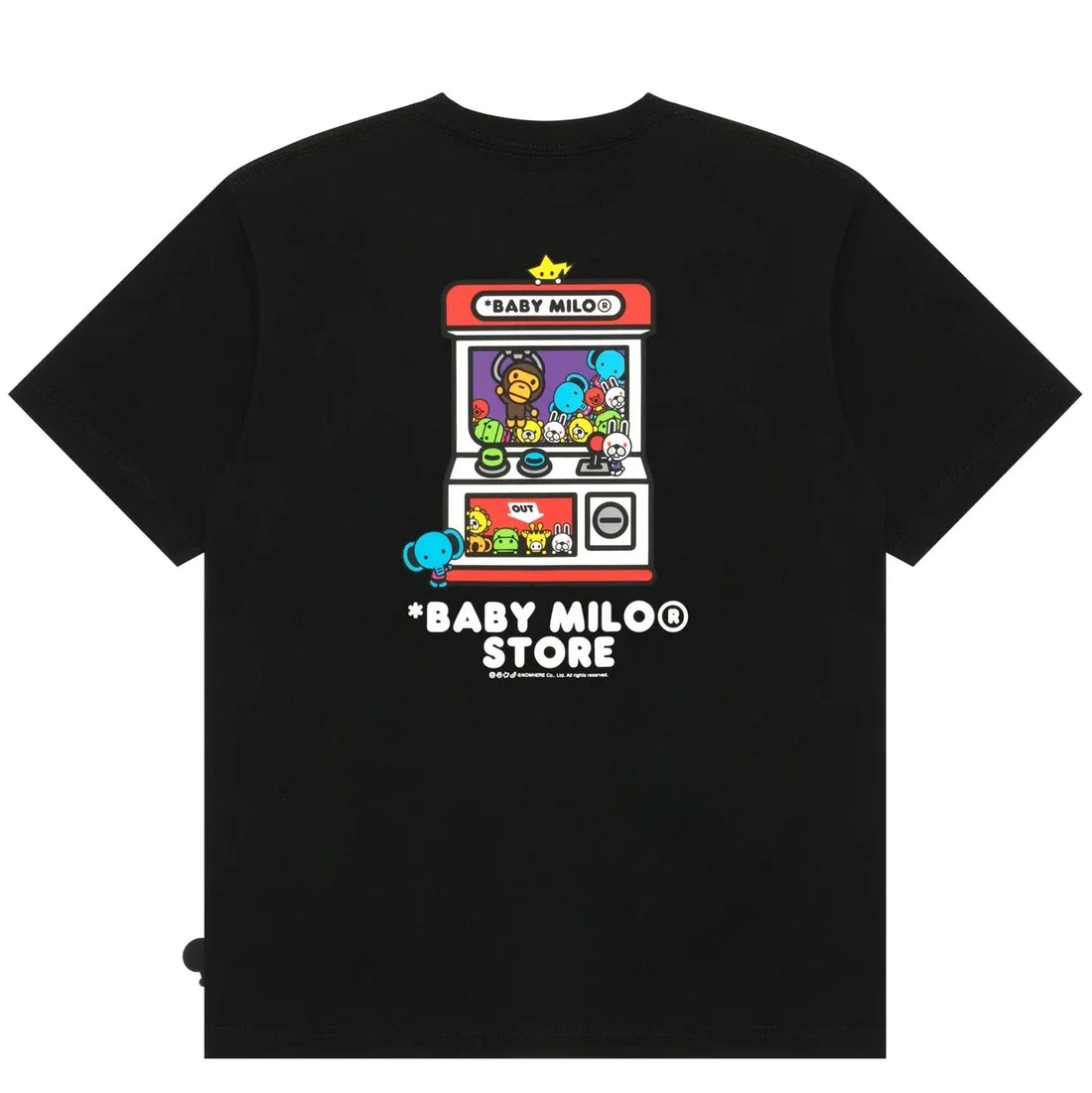 Baby Milo Graphic Tee Regular Fit Black