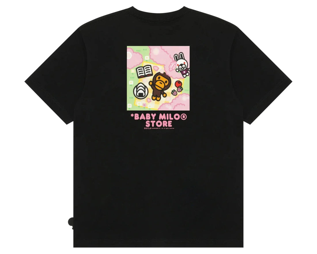 Baby Milo regular fit tee Black