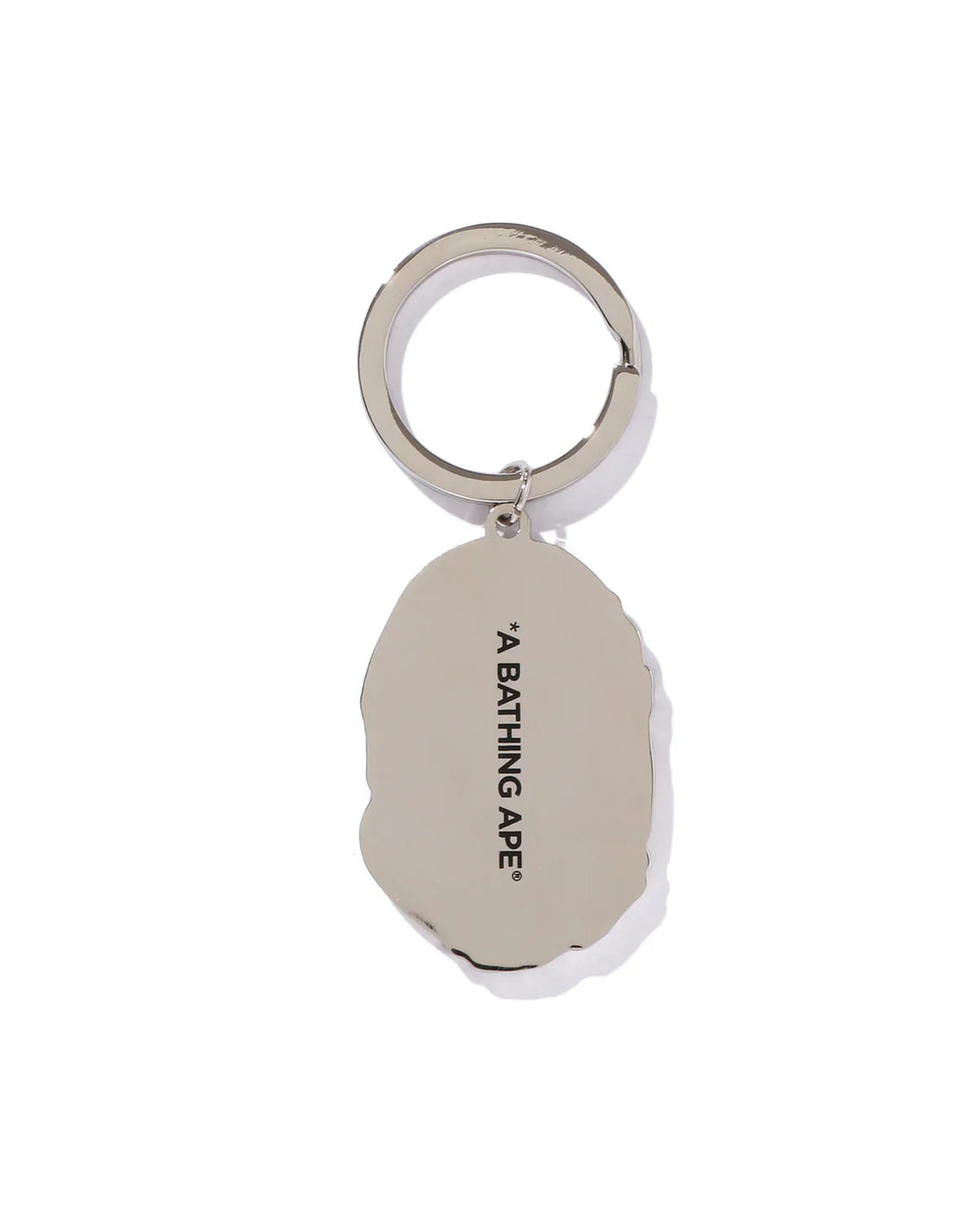 A Bathing Ape Men Key Rings Ape Head Metal Keychain Brown