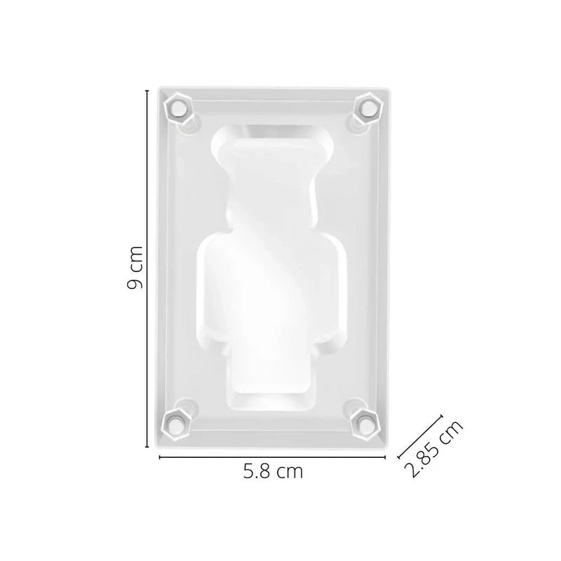Be@rbrick 100% Acrylic Display Case