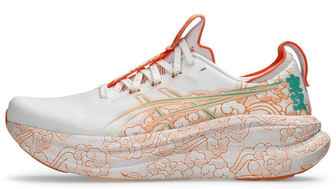 Asics Gel-Nimbus 28 Tokyo White/Apricot Crush
