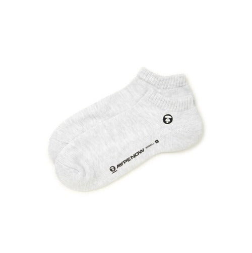 AAPEUNVS moonface low socks Grey
