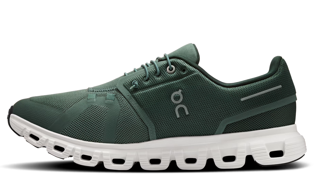 On Running Cloud 6 Olive Evergreen