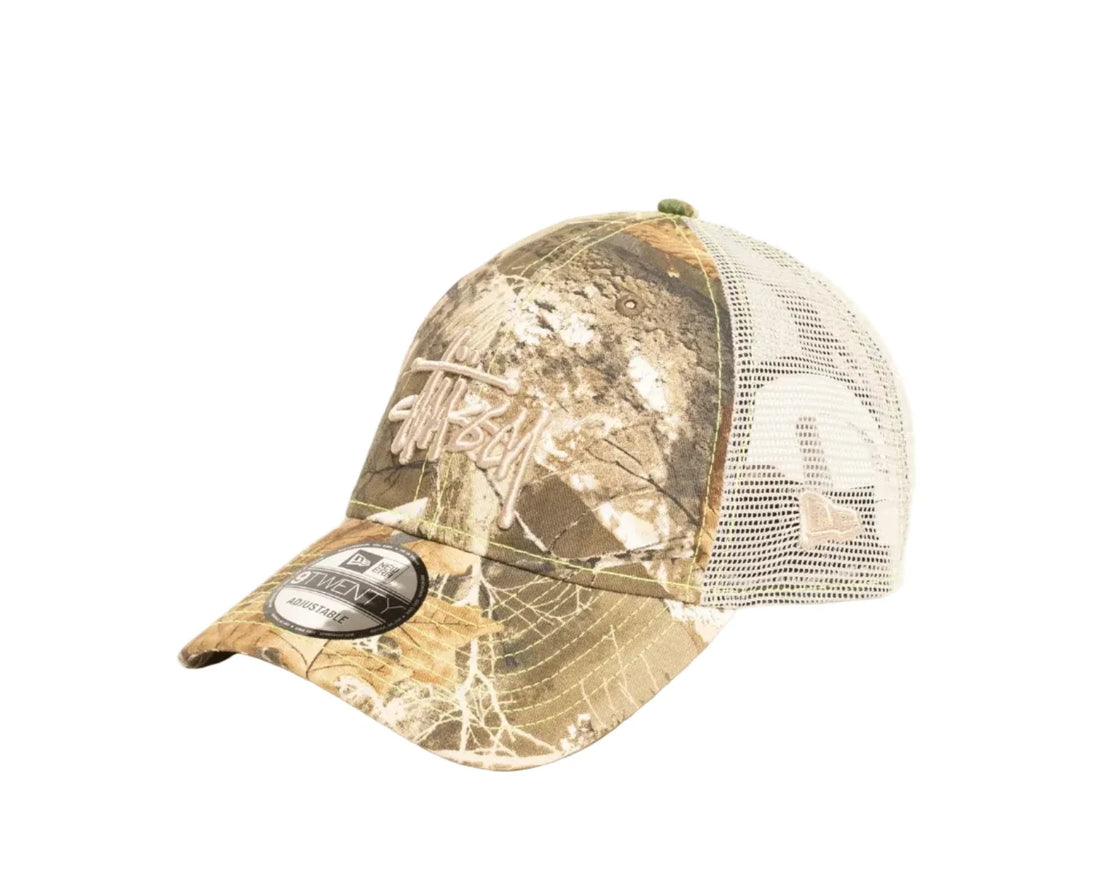 Stussy 9Twenty Basic Trucker Real Tree Edge Cap