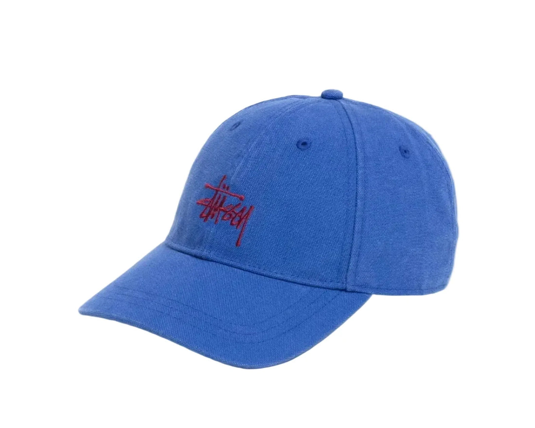 Stussy Basic Canvas Cap Royal