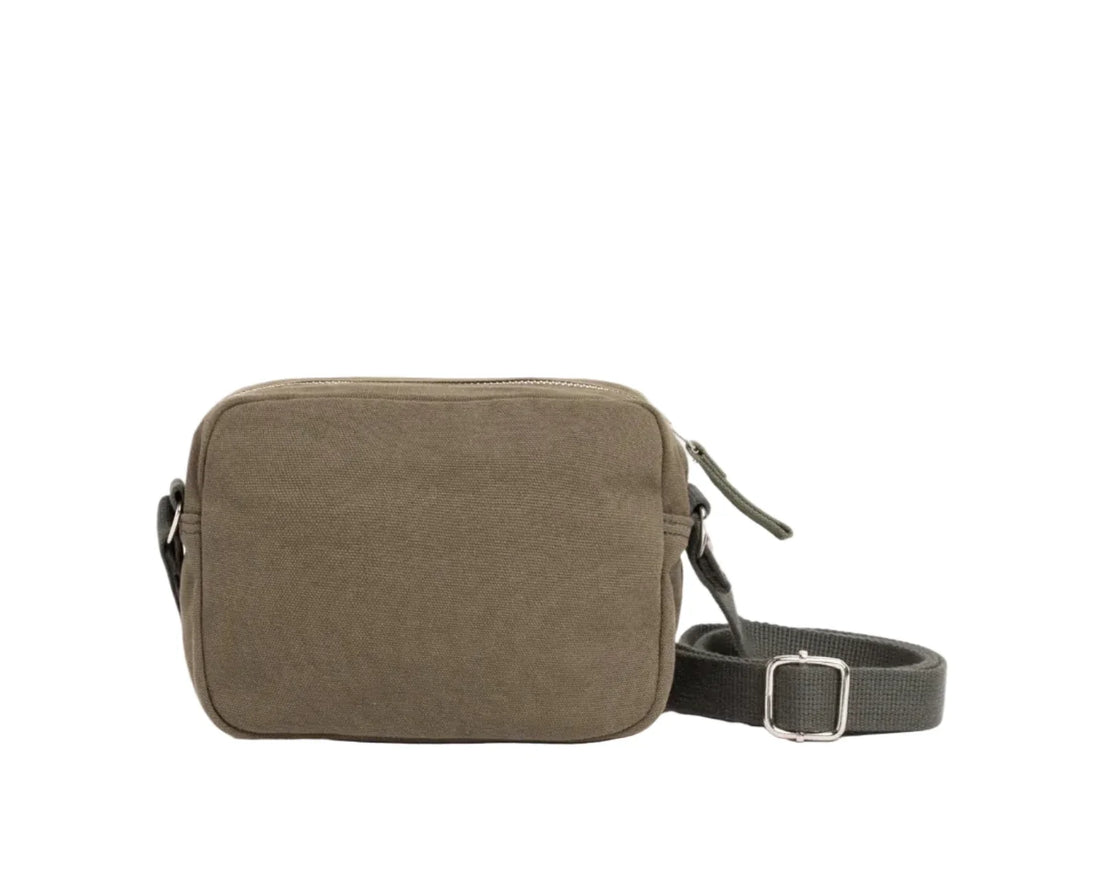 Stussy Canvas Side Pouch Green