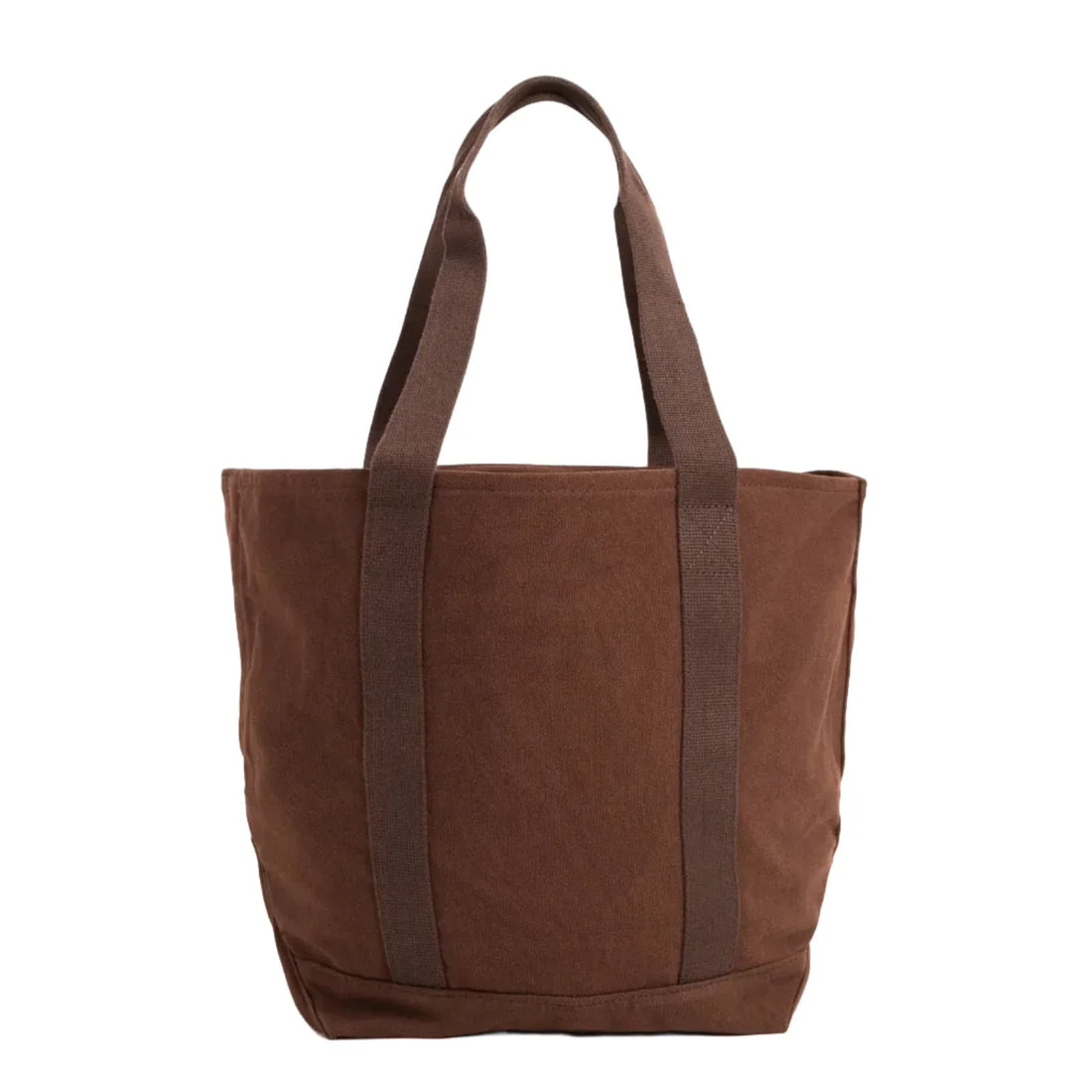 Stussy Canvas Market Tote Bag Brown