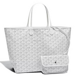 Load image into Gallery viewer, Goyard Saint Louis Tote PM White
