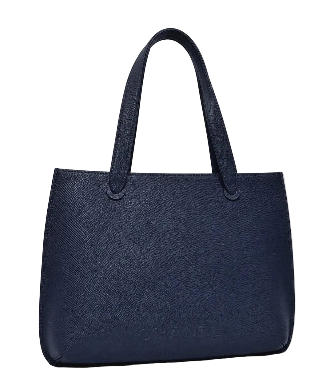 Chanel Grained Leather Tote Shoulder Bag (Pre-owned) 6HTRYM