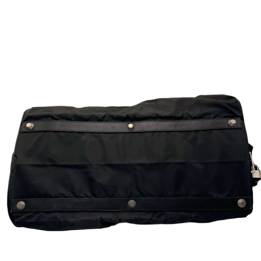 PRADA Re-Nylon and Saffiano leather duffle bag (Pre-owned)