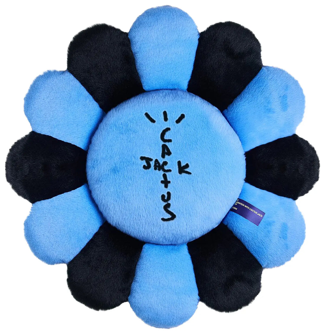 Travis Scott Cactus Jack x Takashi Murakami Flower 60CM Plush Blue