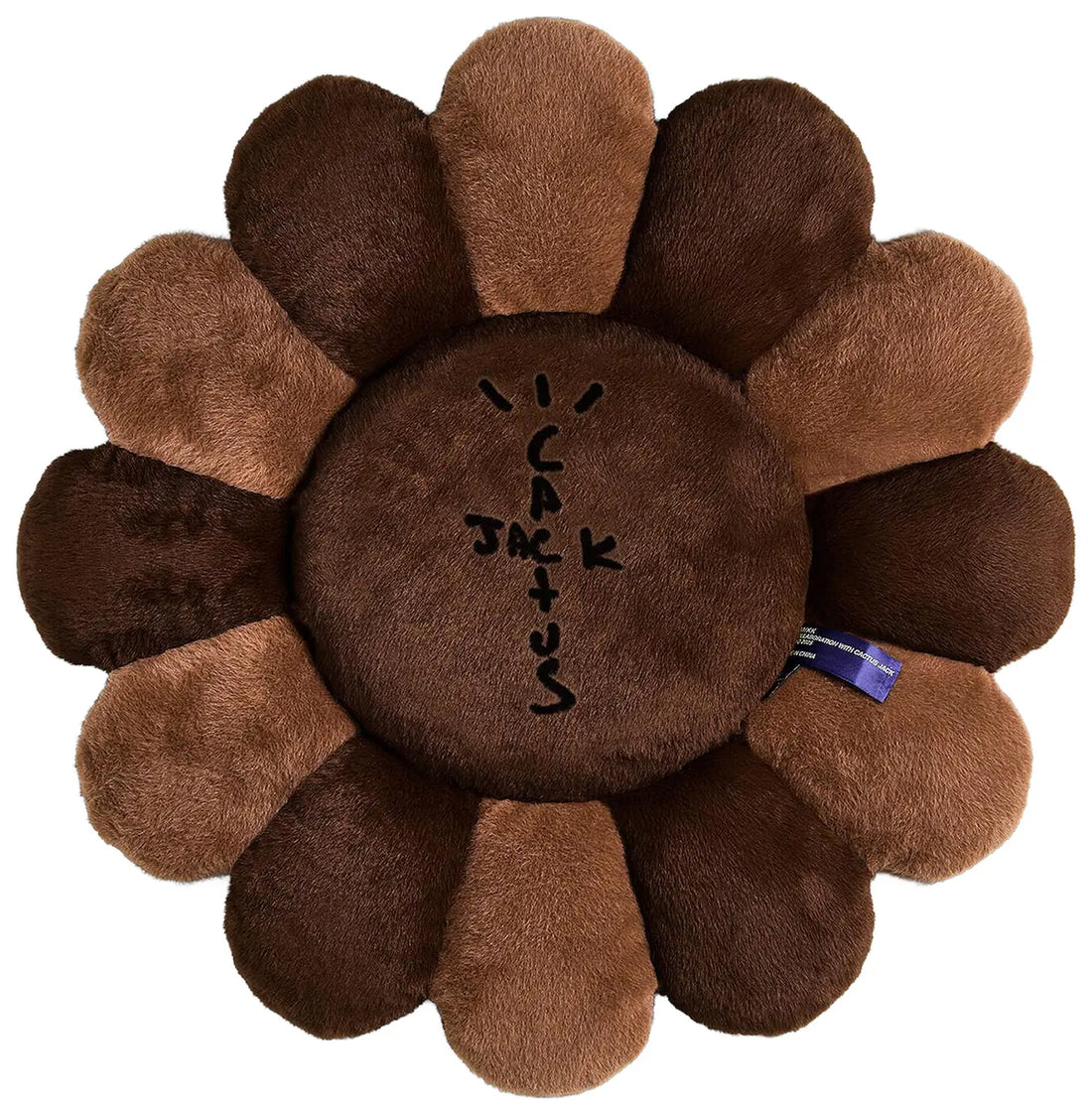 Travis Scott Cactus Jack x Takashi Murakami Flower 60CM Plush Brown