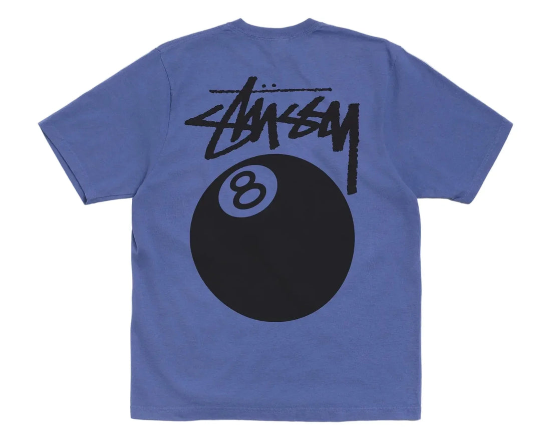 Stussy 8 Ball Pigment Dyed Indigo