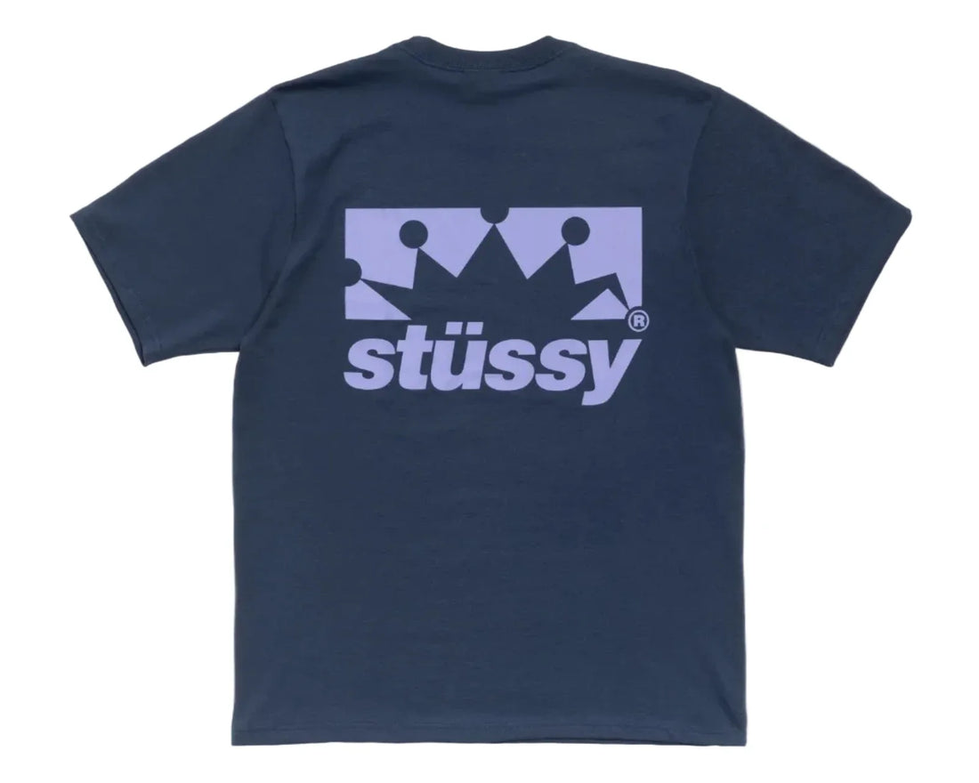 Stussy Box Crown Tee Navy