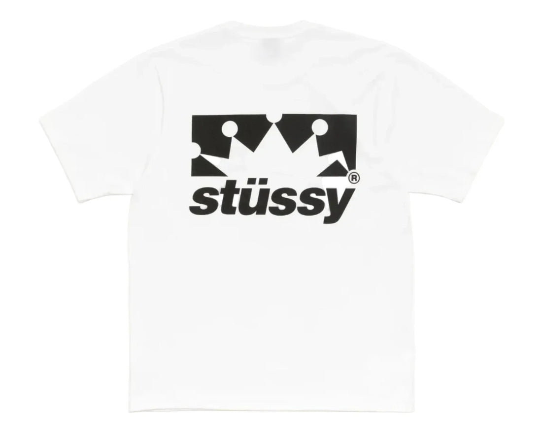 Stussy Box Crown Tee White
