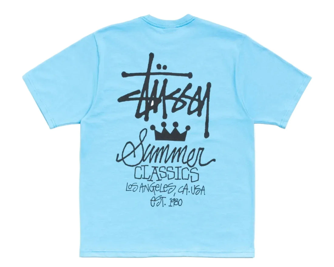 Stussy Summer Classics Tee Sky Blue