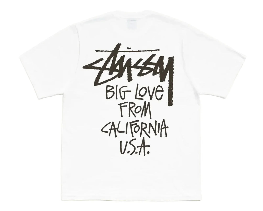 Stussy Big Love Tee White
