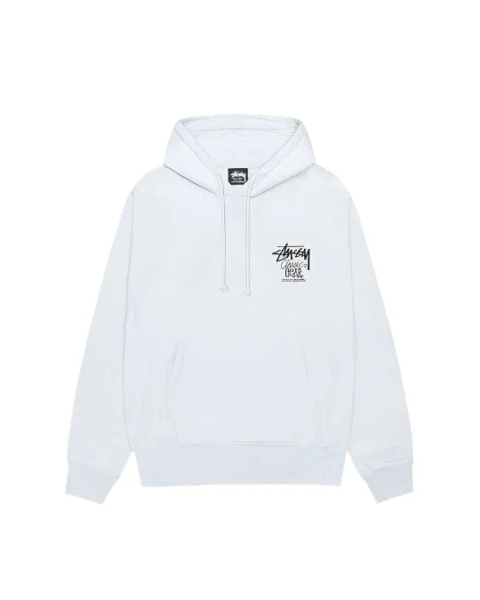 Stüssy Classic Gear Hoodie Ash Heather