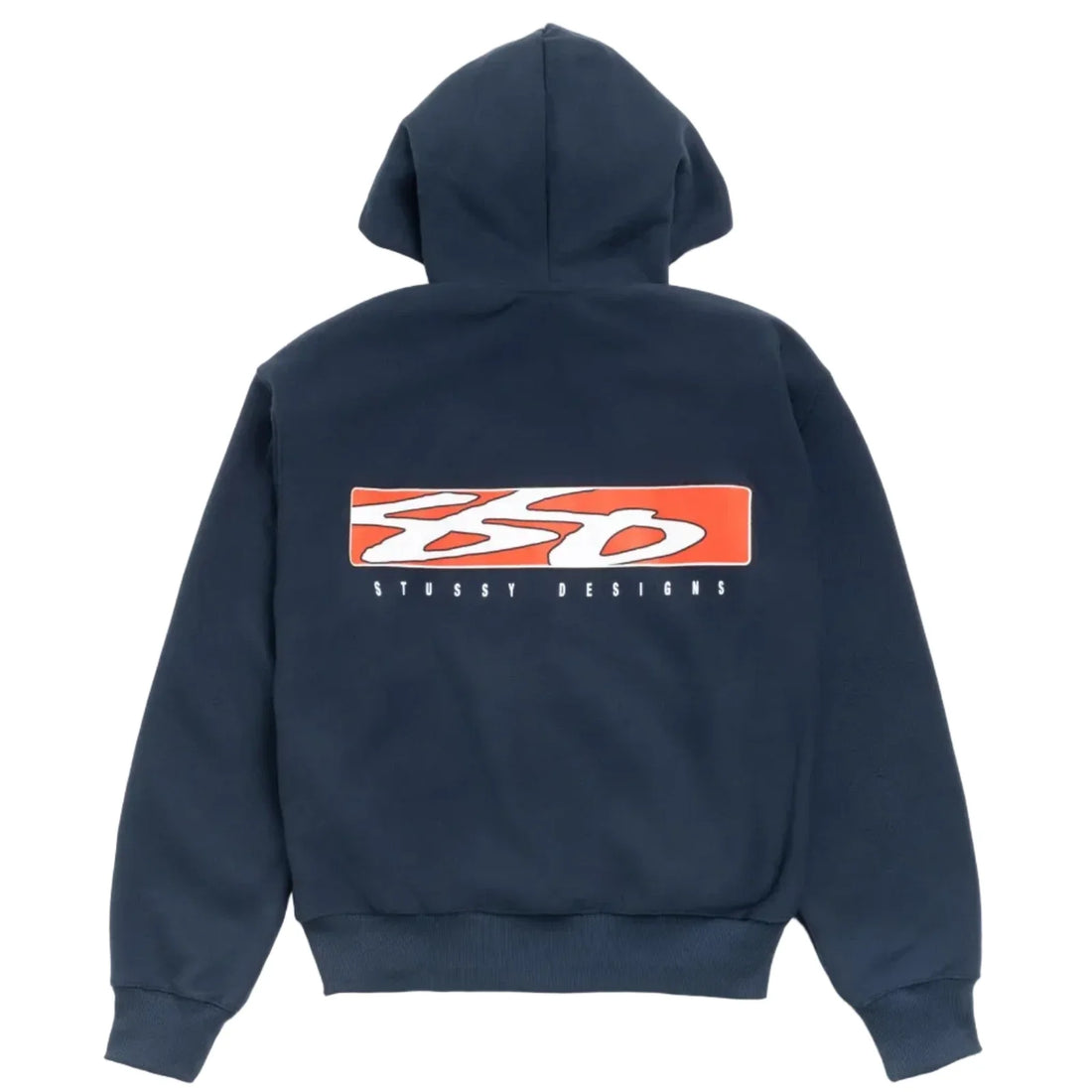 Stussy S Box Zip Hoodie Navy