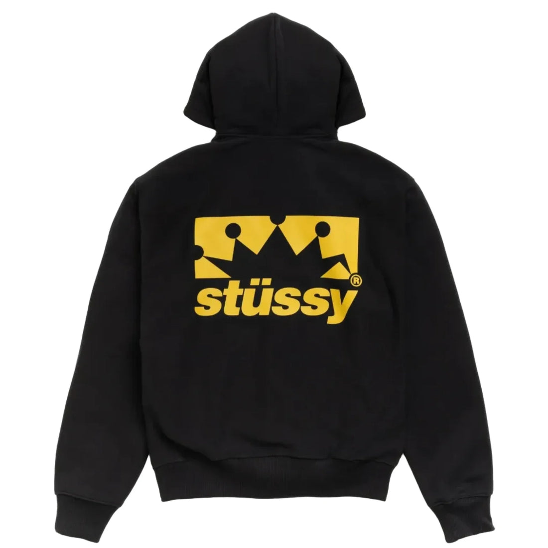 Stussy Box Crown Zip Hoodie Black