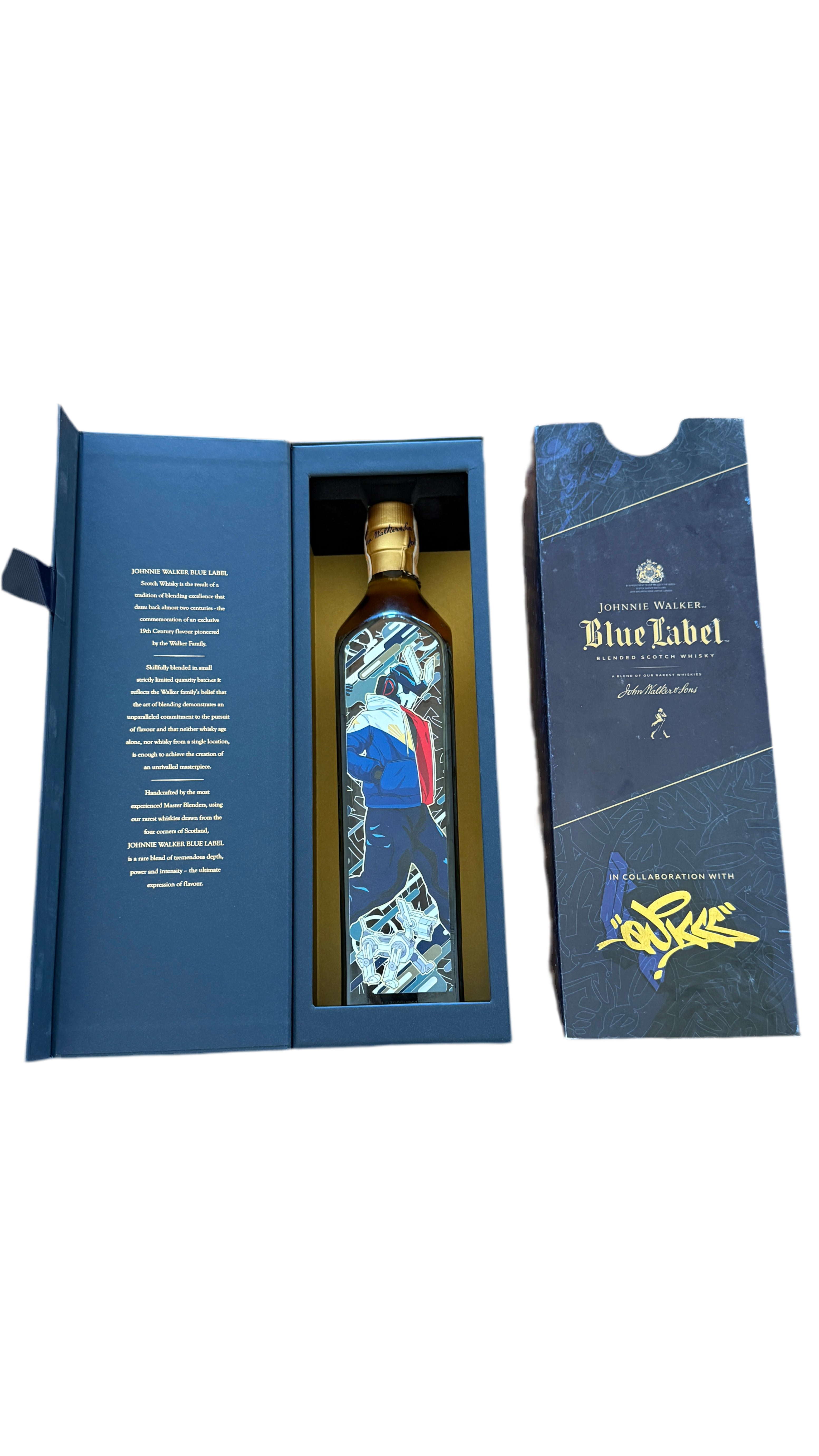 Johnnie Walker Blue Label x Quiccs 750ml (Limited Edition 500pcs)