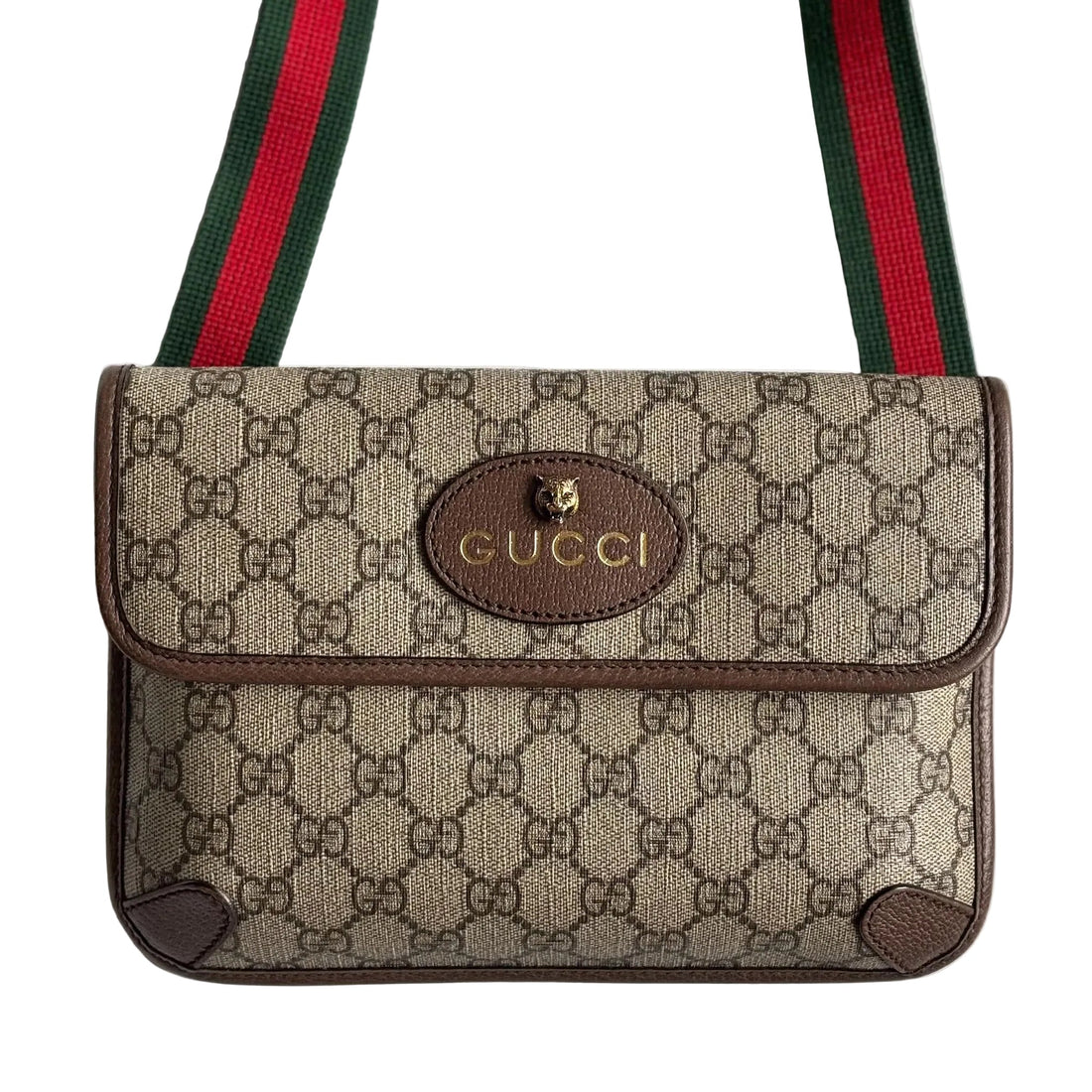 Gucci Neo Vintage GG Supreme Belt Bag Beige/Ebony (Like new) HYH98WY