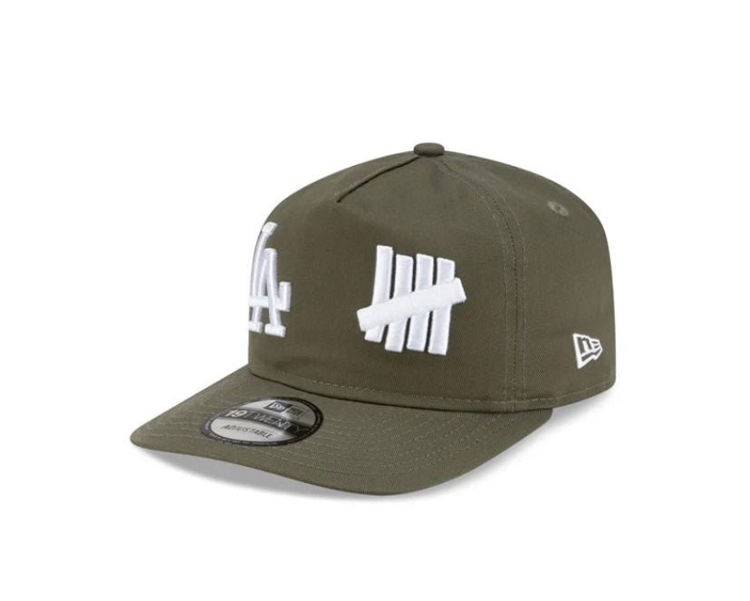 New Era Los Angeles Dodgers Undefeated Tally Black 19TWENTY Adjustable Olive