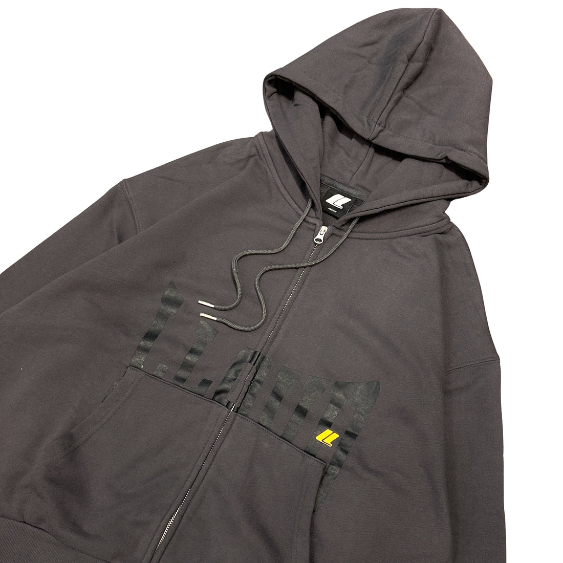 LLOUDGYM Zip Up Hoodie Charcoal