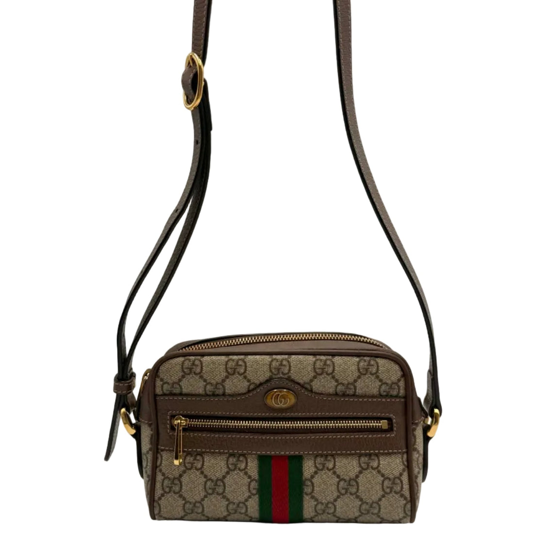 Gucci Ophidia Mini GG Supreme Crossbody Bag (Pre-owned)