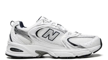 New Balance 530 White Silver Navy