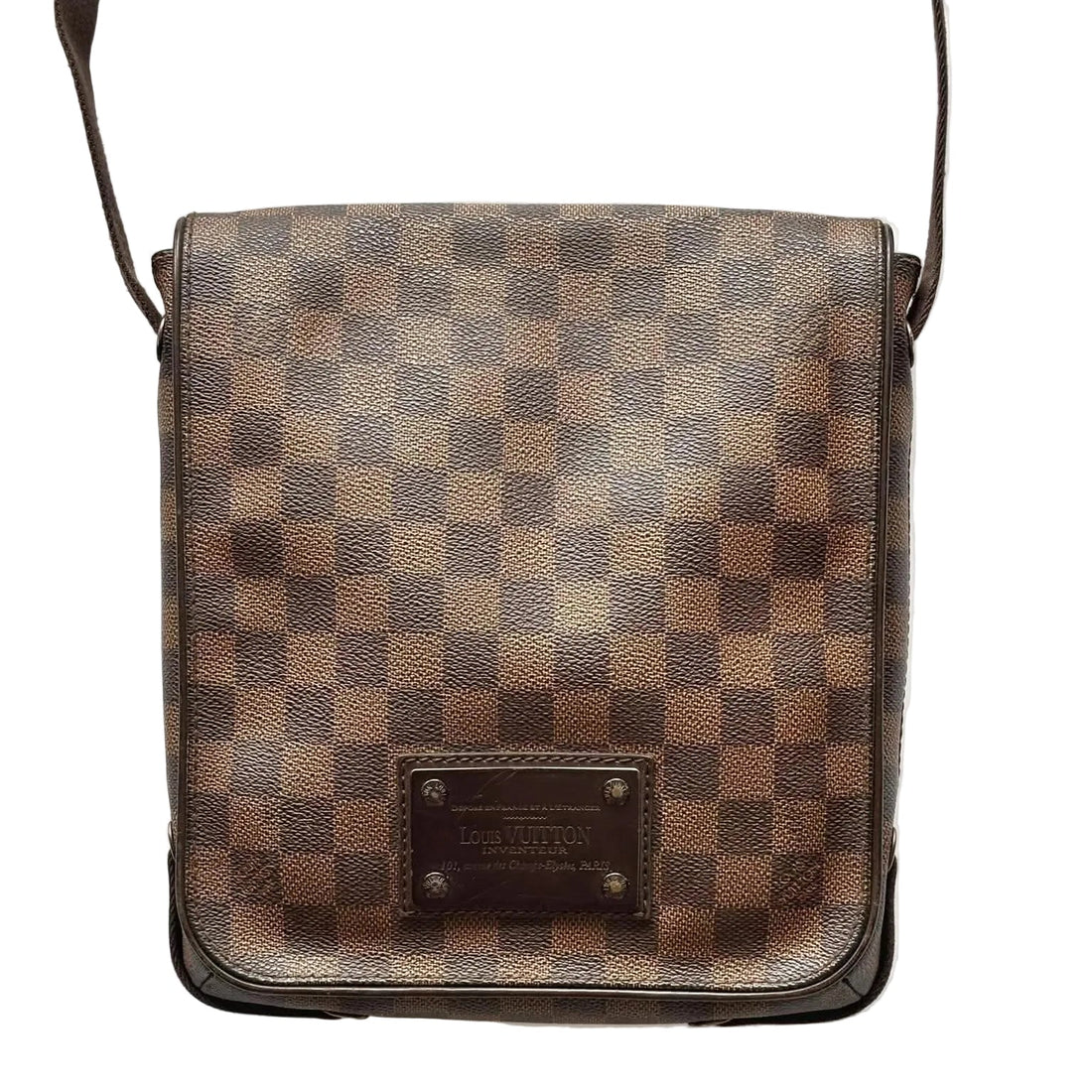 Louis Vuitton Damier Canvas Brooklyn PM Messenger Bag (Pre-owned) 39XQYCB