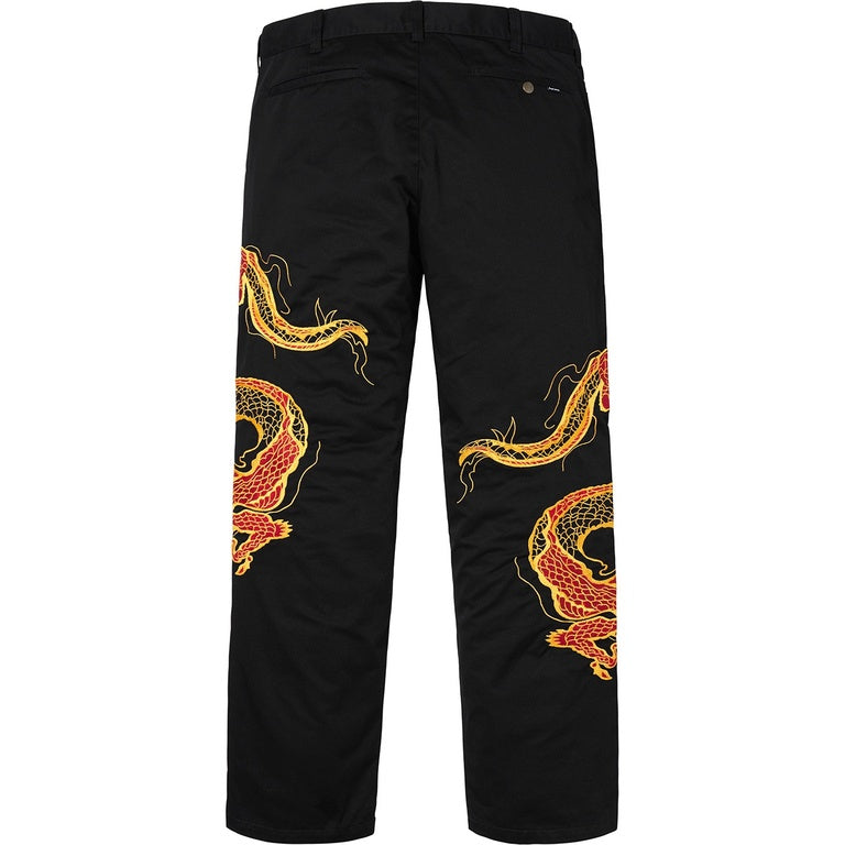 Supreme Dragon Work Pant Black