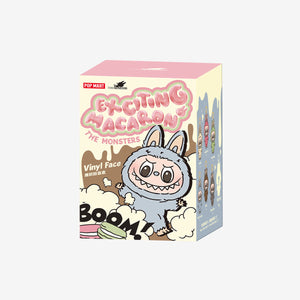 POP MART Labubu The Monsters Exciting Macarons Vinyl Face Blind Box (Sold separately)