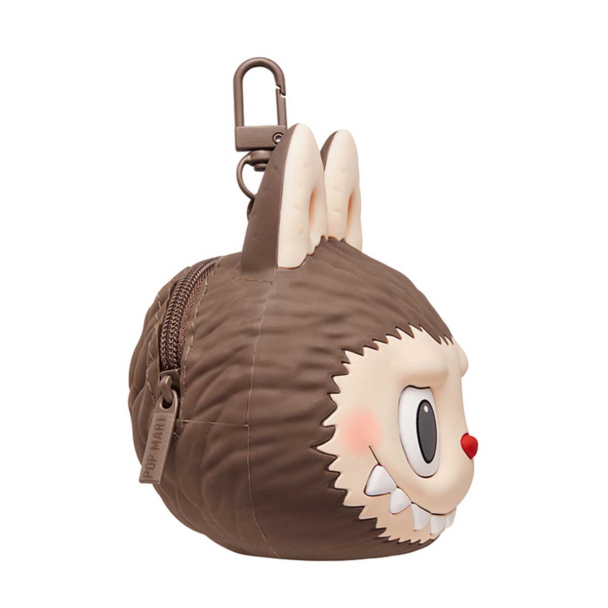 POP MART LABUBU Originals-Brown Silicone Earphone Bag