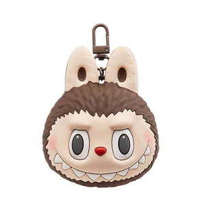 POP MART LABUBU Originals-Brown Silicone Earphone Bag