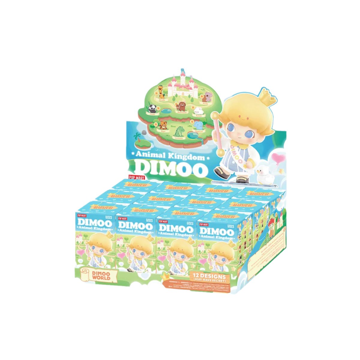 Pop Mart DIMOO Animal Kingdom Series Figures