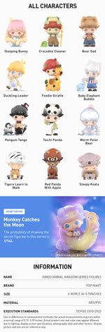 Load image into Gallery viewer, Pop Mart DIMOO Animal Kingdom Series Figures
