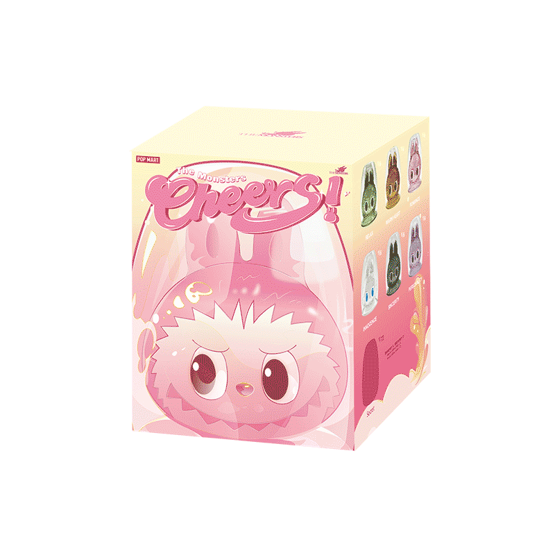 Pop Mart The Monsters-CHEERS! SERIES-Double-walled Glass Blind Box (Sold per piece)