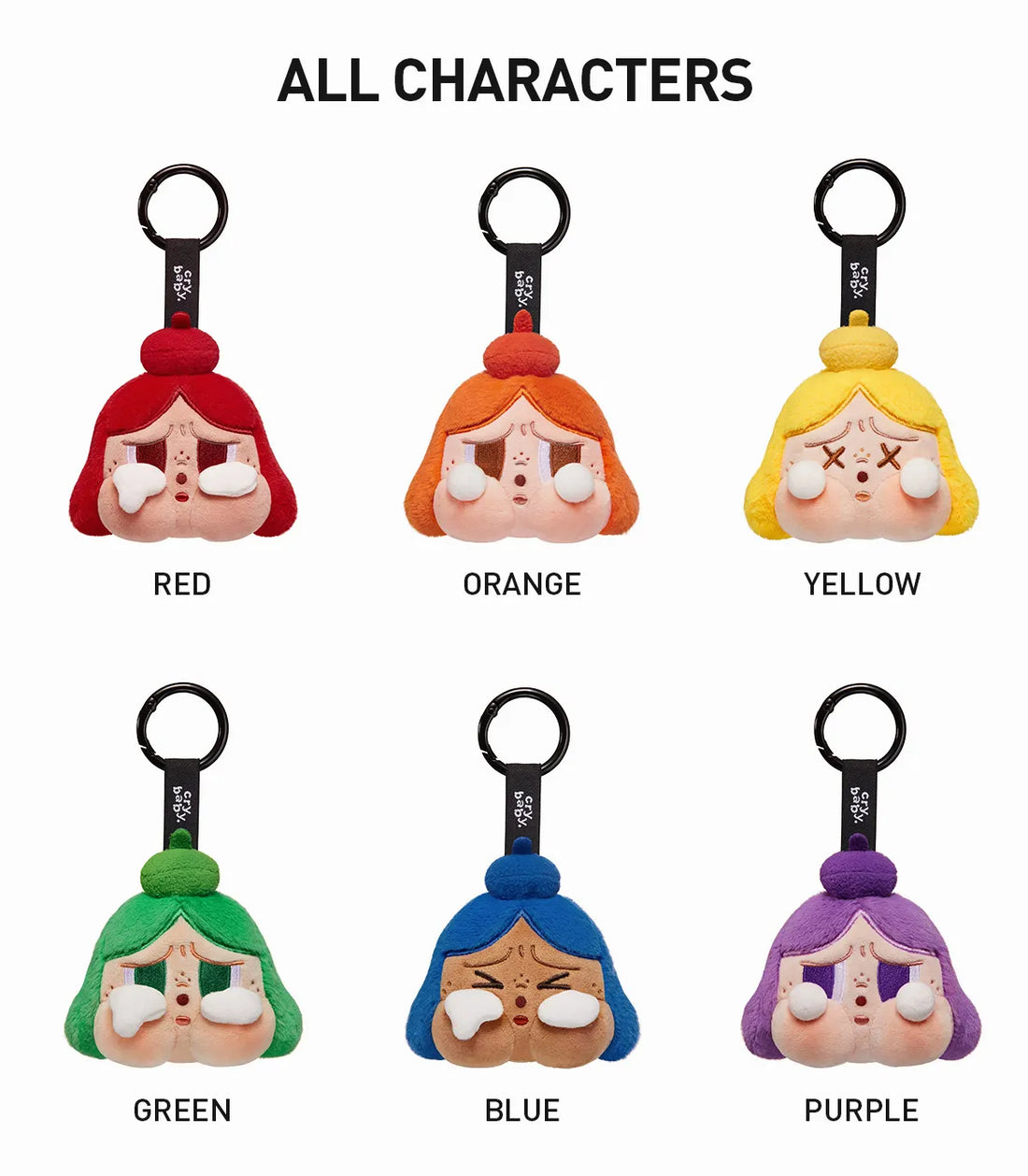 Pop Mart CRYBABY CHEER UP, BABY! SERIES-Plush Pendant Blind Box (SOLD PER PIECE)