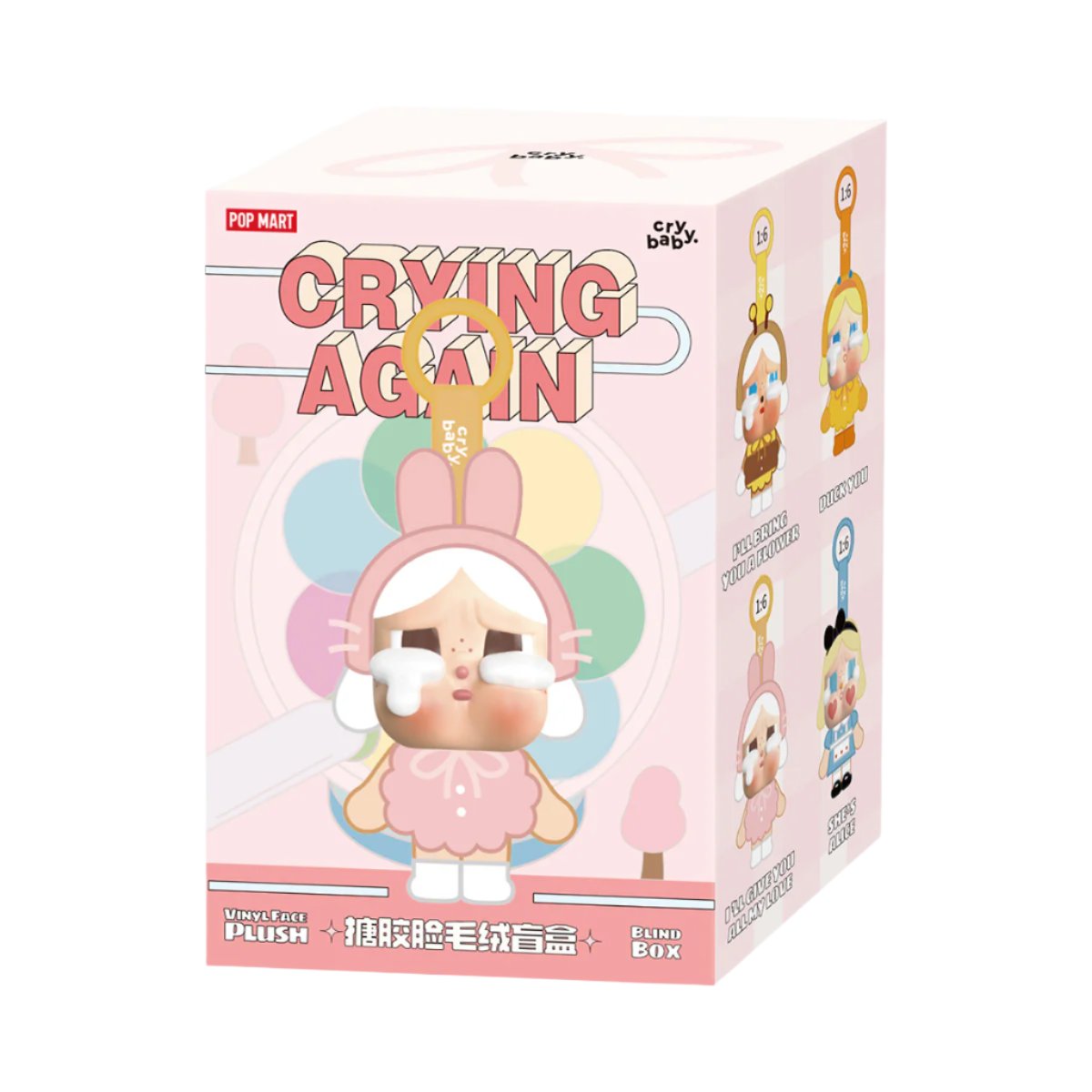 Pop Mart CRYBABY Crying Again Series-Vinyl Face Plush Blind Box