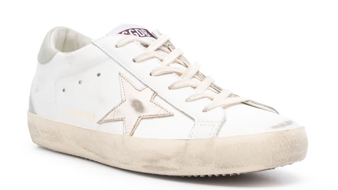 Golden Goose Super-Star White Platinum Grey (Women's)