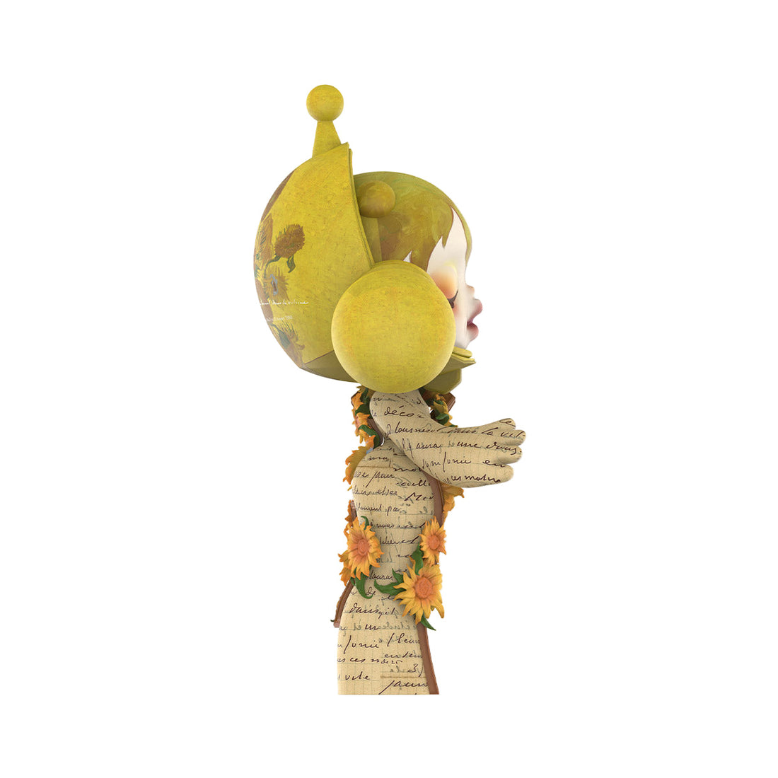 Popmart MEGA α SKULLPANDA 400% Van Gogh Museum Sunflowers