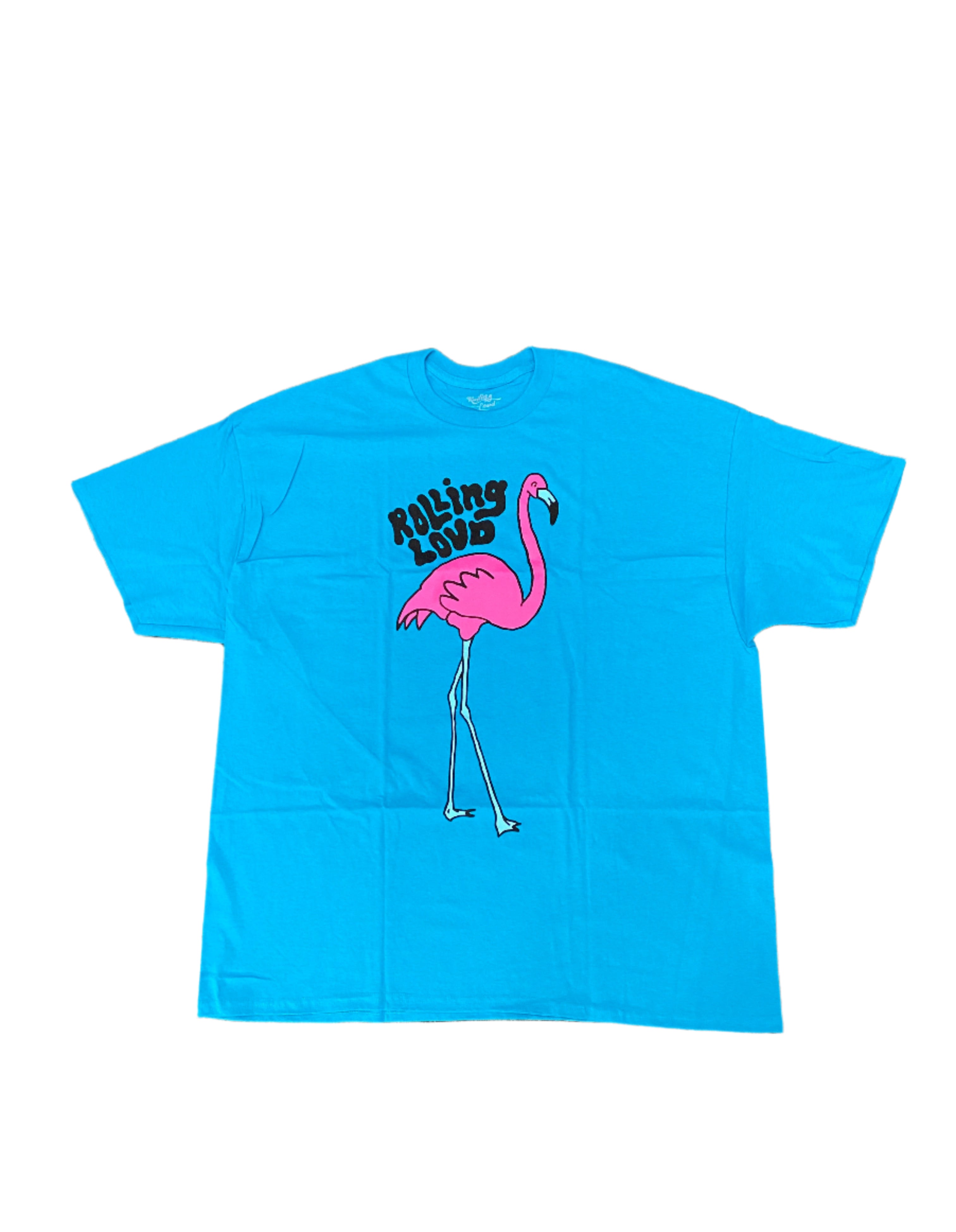 Rolling Loud Flamingo Teal Tee