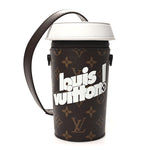 Load image into Gallery viewer, LOUIS VUITTON 
Monogram Calfskin Everyday LV Coffee Cup Pouch (Pre-owned)
