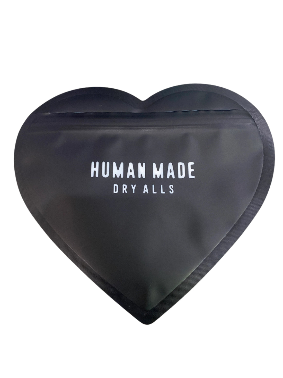 Human Made Novelty Ziplock Bags Black Heart