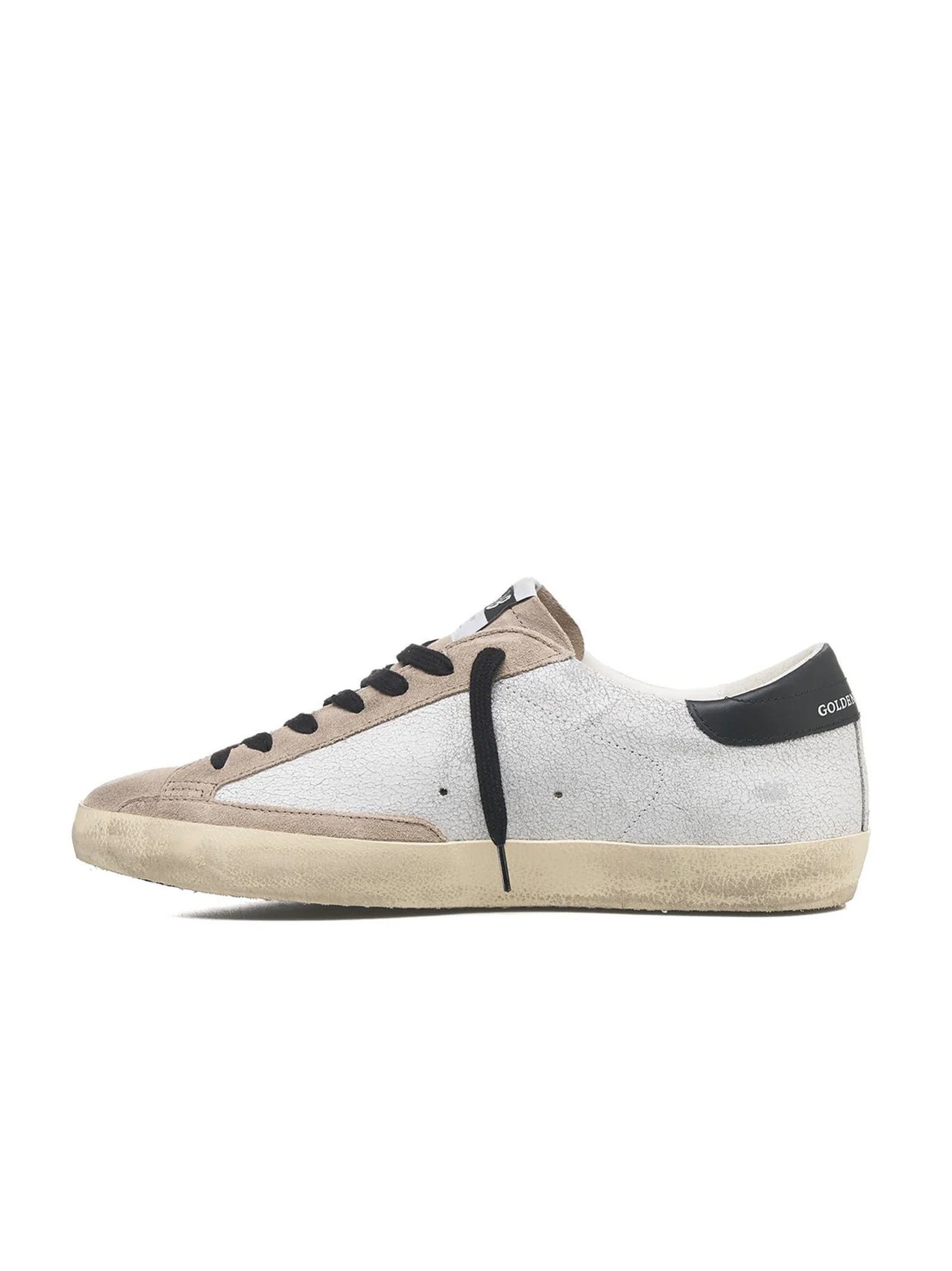 Golden Goose Super Star White Beige Blue Black